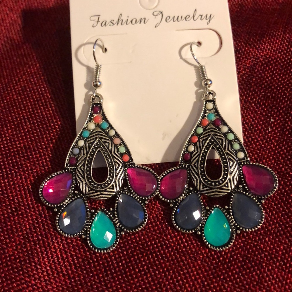 Beautiful boho style earrings